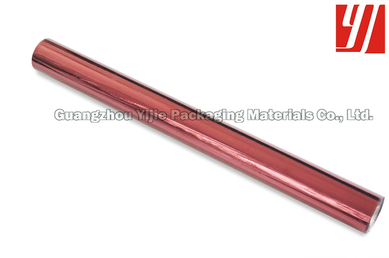 OEM 12 Micron Red Hot Stamping Foil For Magazines