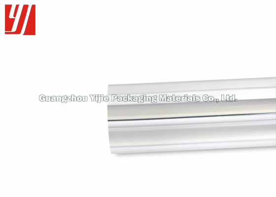 Reflective Silver Hot Foil For Digital Printing Showing Board Medicine Cosmetics