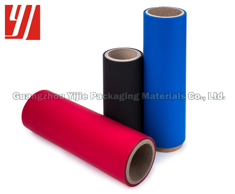 Coloured ODM Soft Touch Finish Laminating Film For Book Covers
