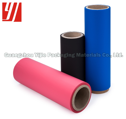 Coloured ODM Soft Touch Finish Laminating Film For Book Covers