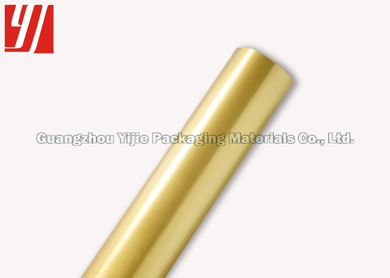 Scratch Resistance 240m Gold Hot Stamping Foil For PVC Labels