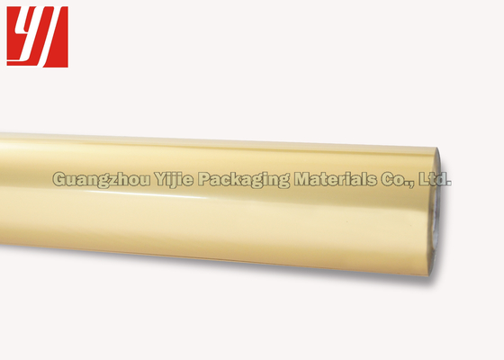 Scratch Resistance 240m Gold Hot Stamping Foil For PVC Labels