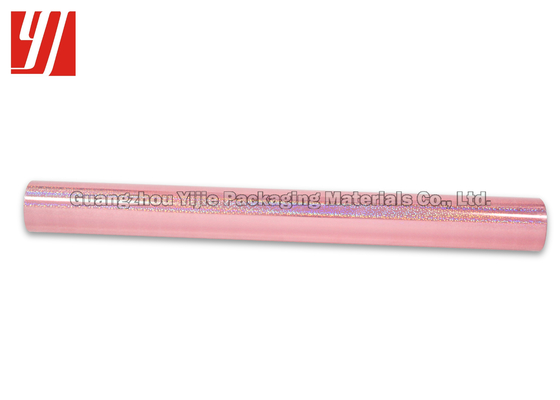 Laser Pink Dot 120m OEM Holographic Transfer Foil