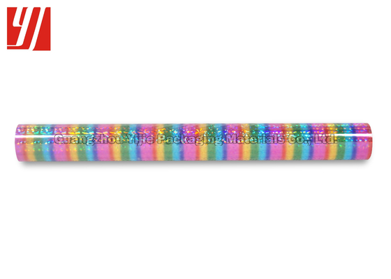 Rainbow Laser 12 Micron 1.28m*180m Holographic Hot Stamping Foil
