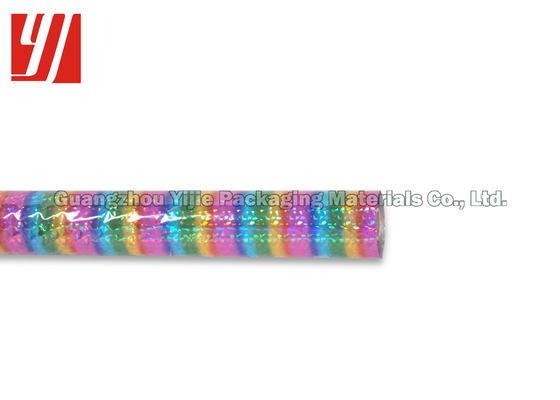 Rainbow Laser 12 Micron 1.28m*180m Holographic Hot Stamping Foil