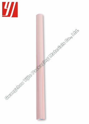 Stable Peelability Width 0.64m Light Pink Foil For Embossed Paper