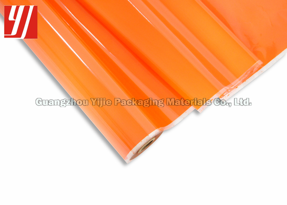 PET 0.64m*240m Pigment Foil For PVC Book Cover