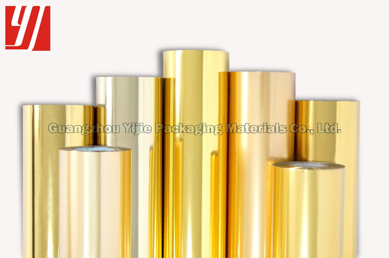 Cylinder Stamping 5 Layers 1.28m*180m Gold Hot Stamping Foil