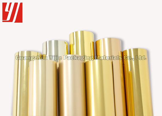 Cylinder Stamping 5 Layers 1.28m*180m Gold Hot Stamping Foil
