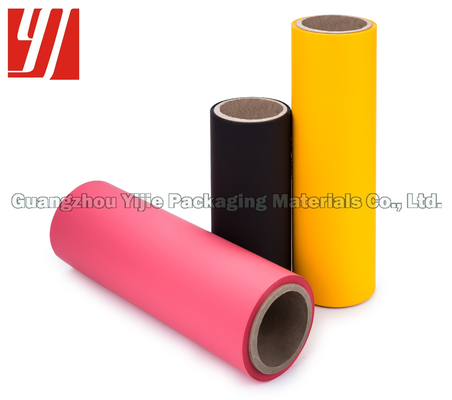 Coloured ODM Soft Touch Finish Laminating Film For Book Covers