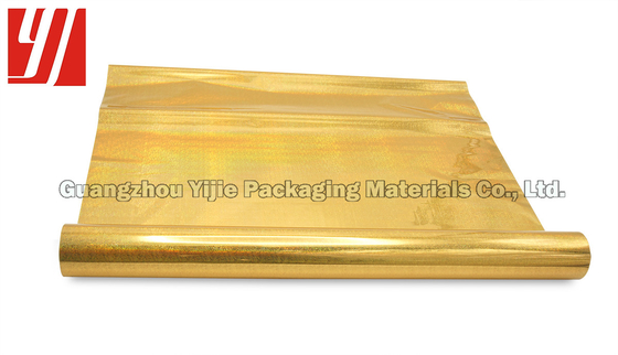 Golden Ink Dot 14 Micron Laser Gold Foil For Gift