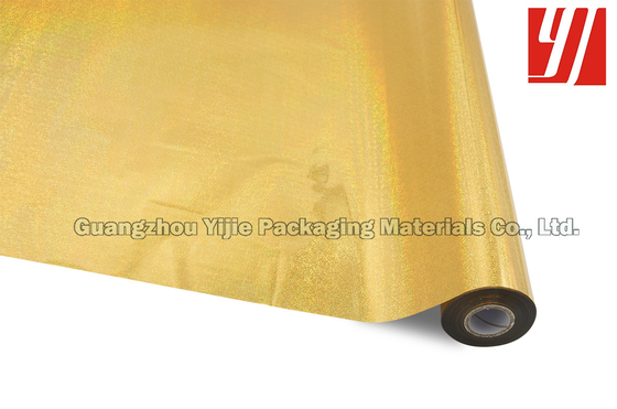 Golden Ink Dot 14 Micron Laser Gold Foil For Gift