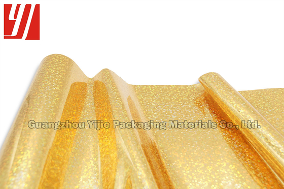 Golden 0.64m*180m Laser Foil Roll For OPP Laminated Papers
