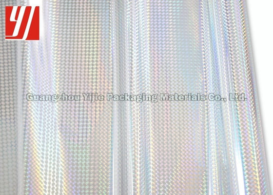 Holographic Width 0.64m Silver Laser Foil For Wine Box