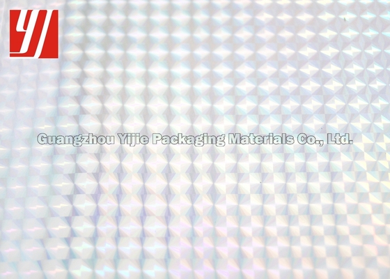 Holographic Width 0.64m Silver Laser Foil For Wine Box