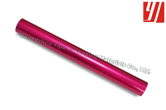 Customized Length SGS 18 Micron Metallic Foil Red