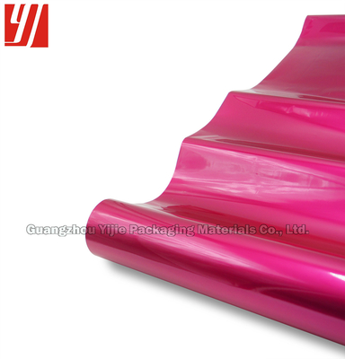 Customized Length SGS 18 Micron Metallic Foil Red