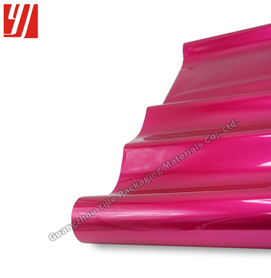 Customized Length SGS 18 Micron Metallic Foil Red