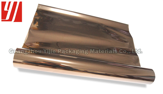 Rotary Stamping PET 3 Inch Core Copper Foil Roll