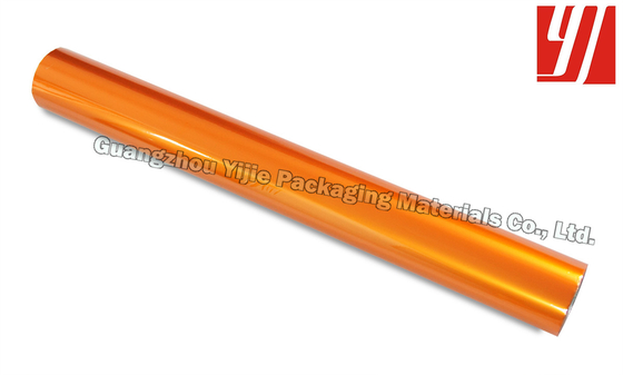 Hot Stamping Shinny Orange 0.64m*120m Matte Foil
