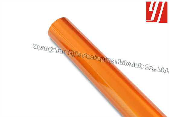 Hot Stamping Shinny Orange 0.64m*120m Matte Foil