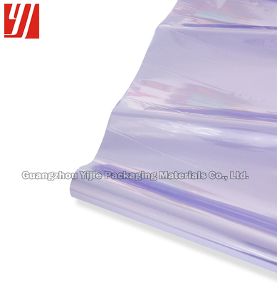 Light Purple 1.28m*240m Matte Foil For PU Leather