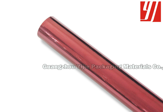 OEM 12 Micron Red Hot Stamping Foil For Magazines
