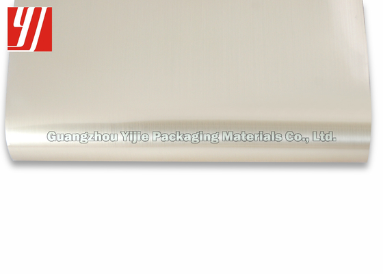 Metal Appearance PET Width 0.64m Brushed Gold Foil
