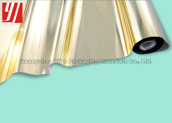 12μ Gold Hot Stamping Foil For Plastic PVC Papers ABS