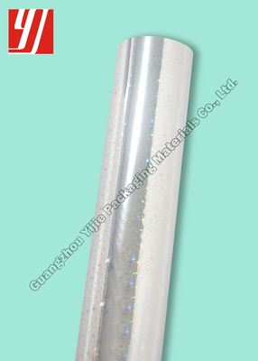 Hologram Silver Star Hot Stamping Foil For Over Printablity Paper Polystyrene ABS