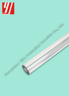 Hologram Silver Star Hot Stamping Foil For Over Printablity Paper Polystyrene ABS