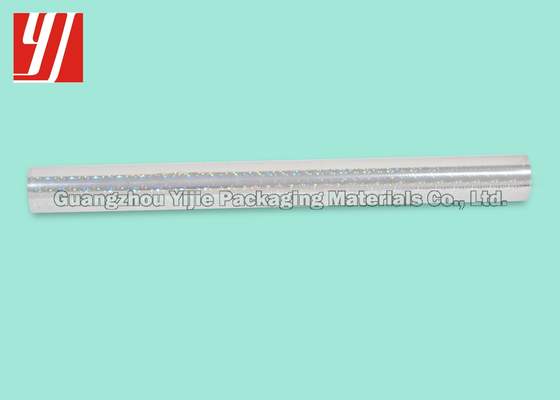 Hologram Silver Star Hot Stamping Foil For Over Printablity Paper Polystyrene ABS
