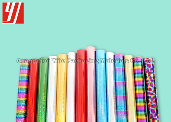 0.64m Laser Foil Roll For Rough Paper Varnish Beer Label Chocolate Packing
