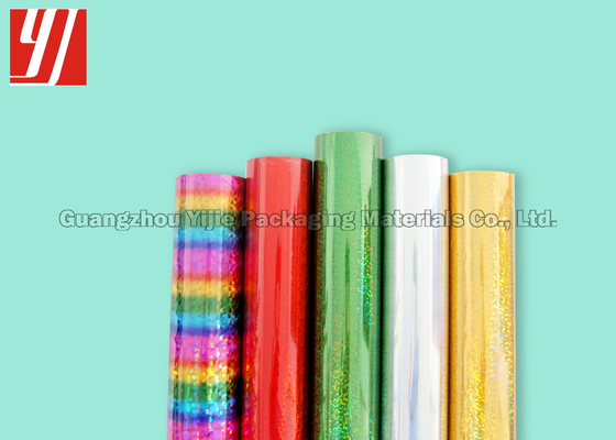 0.64m Laser Foil Roll For Rough Paper Varnish Beer Label Chocolate Packing