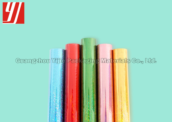12μm Holographic Hot Foil For Cosmetics Boxes Medicine Containers