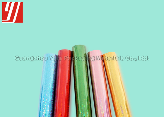 12μm Holographic Hot Foil For Cosmetics Boxes Medicine Containers