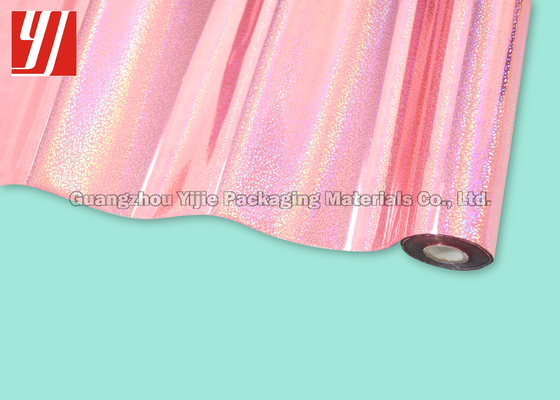 Pink Dot Holographic Hot Stamping Foil For Personal Care Publishing Wine Boxes