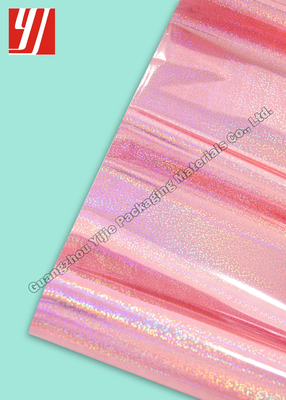 Pink Dot Holographic Hot Stamping Foil For Personal Care Publishing Wine Boxes