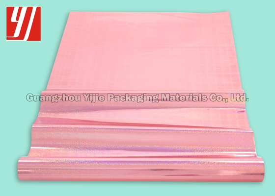 Pink Dot Holographic Hot Stamping Foil For Personal Care Publishing Wine Boxes