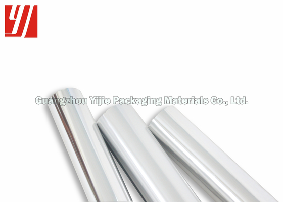 Reflective Silver Hot Foil For Digital Printing Showing Board Medicine Cosmetics