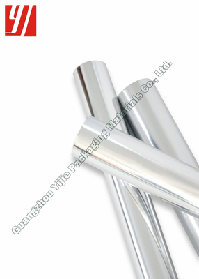 Reflective Silver Hot Foil For Digital Printing Showing Board Medicine Cosmetics