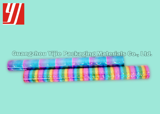 Laser Silver Holographic Hot Stamping Foil Food Plastic Wall Panel