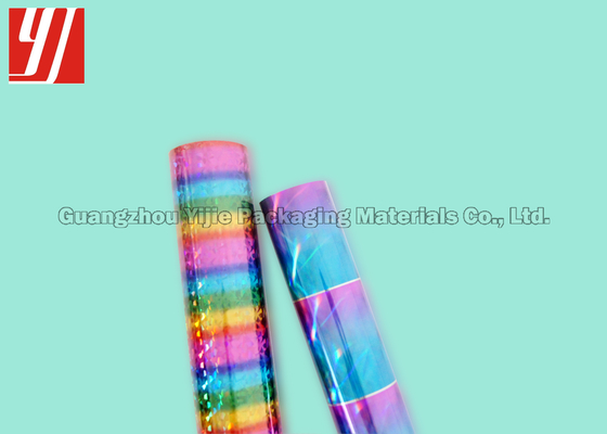 Laser Silver Holographic Hot Stamping Foil Food Plastic Wall Panel