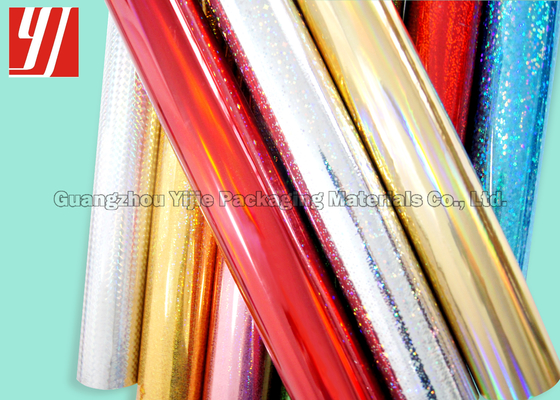 Laser Silver Holographic Hot Stamping Foil Food Plastic Wall Panel